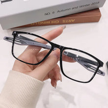 Load image into Gallery viewer, Retro Reading Glasses Men TR90 Sports Spring Leg Presbyopia Eyeglasses +1.0 To +4.0 Optical Lenses for Women Blue Light Eyewear