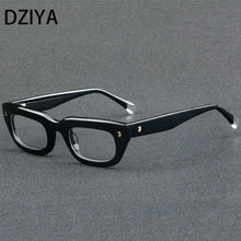 Load image into Gallery viewer, Retro Rectangle Punk Acetate Optical Glasses Frames Men Women  Reading Eyeglasses Customized Prescription Glasses 60792