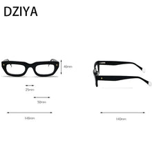 Load image into Gallery viewer, Retro Rectangle Punk Acetate Optical Glasses Frames Men Women  Reading Eyeglasses Customized Prescription Glasses 60792