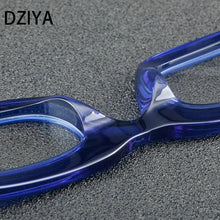 Load image into Gallery viewer, Retro Rectangle Punk Acetate Optical Glasses Frames Men Women  Reading Eyeglasses Customized Prescription Glasses 60792