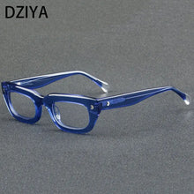 Load image into Gallery viewer, Retro Rectangle Punk Acetate Optical Glasses Frames Men Women  Reading Eyeglasses Customized Prescription Glasses 60792