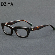 Load image into Gallery viewer, Retro Rectangle Punk Acetate Optical Glasses Frames Men Women  Reading Eyeglasses Customized Prescription Glasses 60792