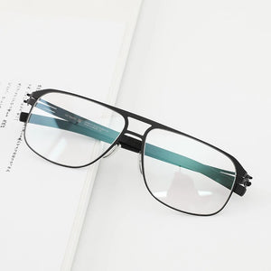 Retro Rectangular Eyeglasses For Men Optical Prescription Gradient Reading Glasses Frame For Women   Fashion Brand Eyewear IC