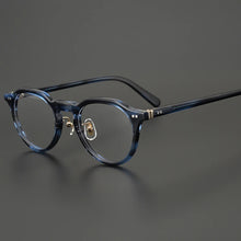 Load image into Gallery viewer, Retro Round Acetate Optical Glasses Frame Men Vintage Myopia Prescription Eyeglasses Women Japanese Handmade Luxury Eyewear KC75