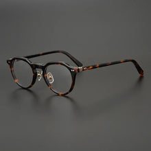 Load image into Gallery viewer, Retro Round Acetate Optical Glasses Frame Men Vintage Myopia Prescription Eyeglasses Women Japanese Handmade Luxury Eyewear KC75