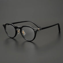 Load image into Gallery viewer, Retro Round Acetate Optical Glasses Frame Men Vintage Myopia Prescription Eyeglasses Women Japanese Handmade Luxury Eyewear KC75
