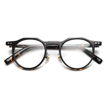 Load image into Gallery viewer, Retro Round Acetate Optical Glasses Frames Men Women  Computer Eyeglasses 50694