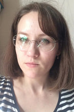 Load image into Gallery viewer, Retro Round Foldable Ultra-light Memory Titanium Alloy Myopia Eyeglasses Rimless Elasticity Optical Glasses Frame Men Eyewear