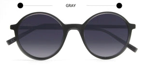 Retro Round Magnetic Clip On Sunglasses TR90 Oval Glasses Frame For Men Women Polarized For Prescription Eyeglasses Monturas