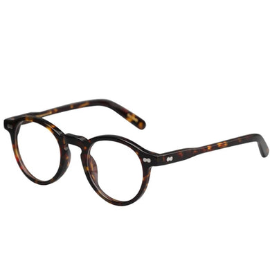 Retro Round Small Acetate frame optical eyeglasses frame clear lens glasses frame women men myopia spectacles prescription frame