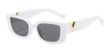 Load image into Gallery viewer, Retro Small Brand Designer Sunglasses Vintage Summer Traveling Rectangle Sun Glasses Lady Black Classic Oculos De Sol UV400