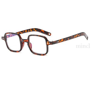 Retro Small Square Glasses for Computer Optical Frame Women Men Eyeglasses Transparent Prescription Men's Hip Hop Sunglasses NX