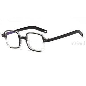 Retro Small Square Glasses for Computer Optical Frame Women Men Eyeglasses Transparent Prescription Men's Hip Hop Sunglasses NX
