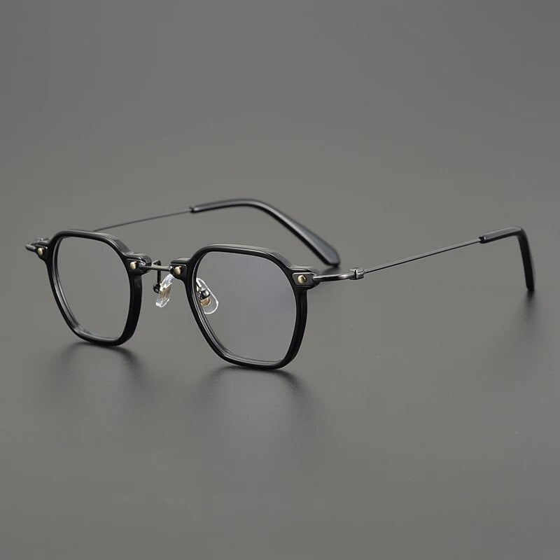 Retro Square Acetate Glasses Frame Men Women Top Quality Designer Classic Optical Eyewear Myopia Reading Personalized Eyeglasses