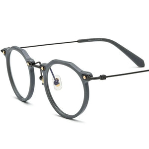 Retro Square Acetate Glasses Frame Men Women Top Quality Designer Classic Optical Eyewear Myopia Reading Personalized Eyeglasses