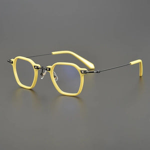 Retro Square Acetate Glasses Frame Men Women Top Quality Designer Classic Optical Eyewear Myopia Reading Personalized Eyeglasses