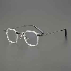 Retro Square Acetate Glasses Frame Men Women Top Quality Designer Classic Optical Eyewear Myopia Reading Personalized Eyeglasses