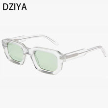 Load image into Gallery viewer, Retro Square Punk Acetate Sunglasses Polarized Men Woman   Brand Vintage Green Acetate Frame Goggles Eyewear UV400 60586