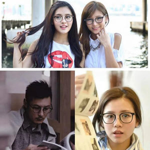Retro Square glasses frame men  Acetate brand eyeglasses Nerd myopia computer eyeglasses frames for women  spectacles