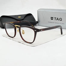 Load image into Gallery viewer, Retro Square glasses frame men  Acetate brand eyeglasses Nerd myopia computer eyeglasses frames for women  spectacles