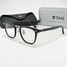 Load image into Gallery viewer, Retro Square glasses frame men  Acetate brand eyeglasses Nerd myopia computer eyeglasses frames for women  spectacles