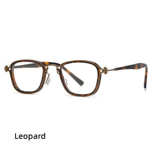 Load image into Gallery viewer, Retro Steam Punk Design Glasses Frames Optical Prescription Men Women Anti Blue Light Acetate Leg  Computer Eyeglasses