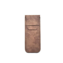 Load image into Gallery viewer, Retro Sun Glasses Case High Quality Waterproof Soft Shell Eyewear Storage Bag PU Leather Portable Glasses Box Unisex