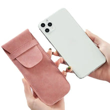 Load image into Gallery viewer, Retro Sun Glasses Case High Quality Waterproof Soft Shell Eyewear Storage Bag PU Leather Portable Glasses Box Unisex