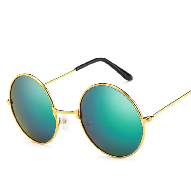 Retro Sunglasses Classic Round Sunglasses Men Women Small Vintage Retro Glasses Women Driving Metal Eyewear Sun Glasses UV400