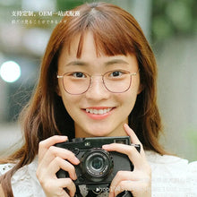 Load image into Gallery viewer, Retro Ultra Light Pure Titanium Frame with Glasses Option Finished Optical Myopia Glasses Frame Men
