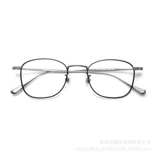 Load image into Gallery viewer, Retro Ultra Light Pure Titanium Frame with Glasses Option Finished Optical Myopia Glasses Frame Men