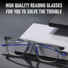 Load image into Gallery viewer, Retro Ultralight Reading Glasses Blue Light Blocking PC Sports Presbyopia Eyeglasses Men Women Hyperopia Optical Office Eyewear