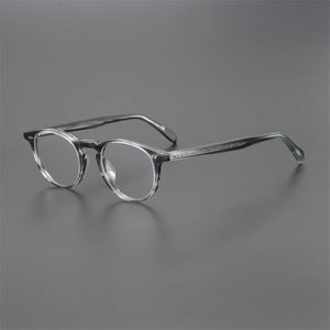 Retro Vintage Oval Round Eye Glasses Frame Riley-R Spectacle Frame Men OV5004 Women Eyeglasses Optical Frame Oculos De Grau