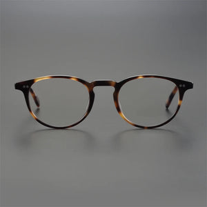 Retro Vintage Oval Round Eye Glasses Frame Riley-R Spectacle Frame Men OV5004 Women Eyeglasses Optical Frame Oculos De Grau