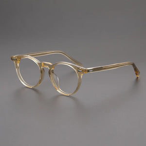 Retro acetate glasses frame men top quality handmade optical Clip eyewear Myopia reading women prescription vintage eyeglasses
