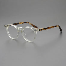 Load image into Gallery viewer, Retro acetate glasses frame men top quality handmade optical Clip eyewear Myopia reading women prescription vintage eyeglasses