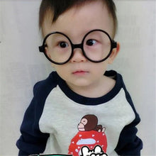 Load image into Gallery viewer, Retro cheap eyeglass Hot Rush Tide Round Children Glasses Frames Unisex Candy Color Cartoon Cute Eyeglasses Kids No Lens