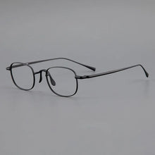 Load image into Gallery viewer, Retro glasses frame men Myopia reading women personalized eyeglasses   pure titanium simple big face optical eyewear