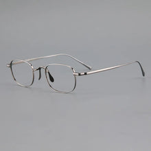 Load image into Gallery viewer, Retro glasses frame men Myopia reading women personalized eyeglasses   pure titanium simple big face optical eyewear