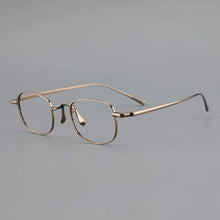 Load image into Gallery viewer, Retro glasses frame men Myopia reading women personalized eyeglasses   pure titanium simple big face optical eyewear