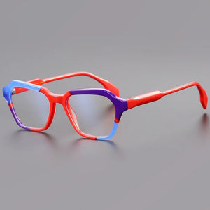 Retro square glasses frame men top quality acetate designer optical eyewear Myopia reading women classic personalized eyewear