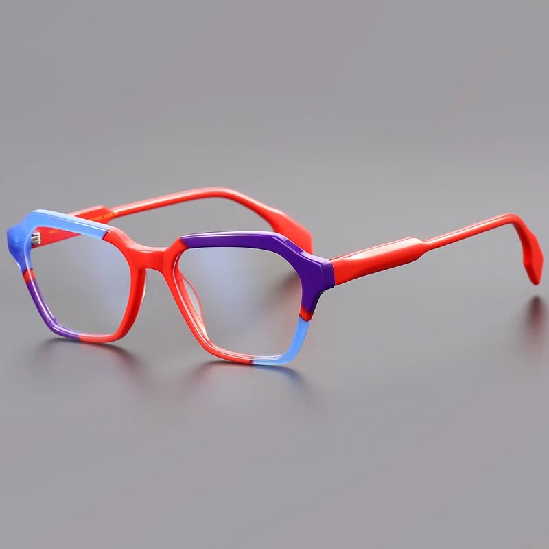 Retro square glasses frame men top quality acetate designer optical eyewear Myopia reading women classic personalized eyewear