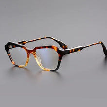 Load image into Gallery viewer, Retro square glasses frame men top quality acetate designer optical eyewear Myopia reading women classic personalized eyewear
