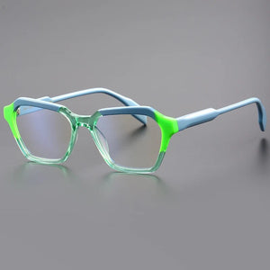 Retro square glasses frame men top quality acetate designer optical eyewear Myopia reading women classic personalized eyewear