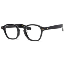 Load image into Gallery viewer, Retro trend myopia prescription glasses frame Square traditional rivet process handmade eyeglasses Designer brand eyewear