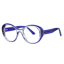 Load image into Gallery viewer, Reven 2146 TR90 Round Glasses Frame Women Vintage Prescription Eyeglasses Anti-Blue Ray Myopia Optical Spectacles