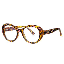 Load image into Gallery viewer, Reven 2146 TR90 Round Glasses Frame Women Vintage Prescription Eyeglasses Anti-Blue Ray Myopia Optical Spectacles