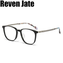 Load image into Gallery viewer, Reven Jate 1106 Acetate Optical Glasses Frame Women Retro Vintage Square Eyeglasses Prescription Spectacles Myopia Eyewear