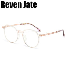 Load image into Gallery viewer, Reven Jate 1108 Acetate Optical Glasses Frame Women Retro Vintage Round Eyeglasses Prescription Spectacles Myopia Eyewear