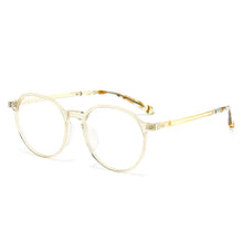 Load image into Gallery viewer, Reven Jate 1108 Acetate Optical Glasses Frame Women Retro Vintage Round Eyeglasses Prescription Spectacles Myopia Eyewear